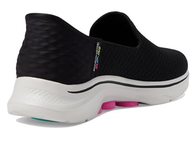 Skechers SKECHERS SLİP-İNS: GO WALK 7 - DALEY Kadın Siyah Pembe Yürüyüş Ayakkabısı