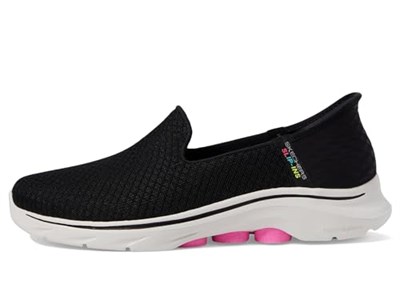 Skechers SKECHERS SLİP-İNS: GO WALK 7 - DALEY Kadın Siyah Pembe Yürüyüş Ayakkabısı