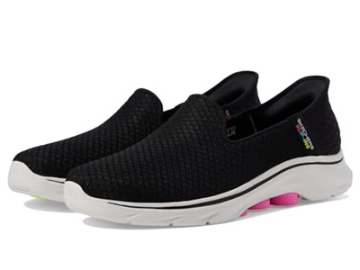 Skechers SKECHERS SLİP-İNS: GO WALK 7 - DALEY Kadın Siyah Pembe Yürüyüş Ayakkabısı