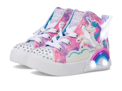 Skechers TWİNKLE MAGİC Kız Çocuk Ps Pembe Işıklı Spor Ayakkabı