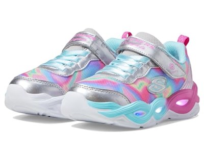 Skechers TWİSTY GLOW - SORBET SWİRL Kız Çocuk Gs Çakıl Işıklı Spor Ayakkabı