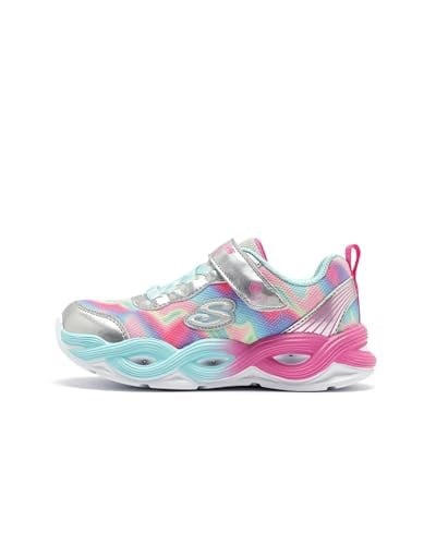Skechers TWİSTY GLOW - SORBET SWİRL Kız Çocuk Gs Çakıl Işıklı Spor Ayakkabı