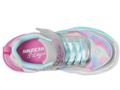 Skechers TWİSTY GLOW - SORBET SWİRL Kız Çocuk Gs Çakıl Işıklı Spor Ayakkabı
