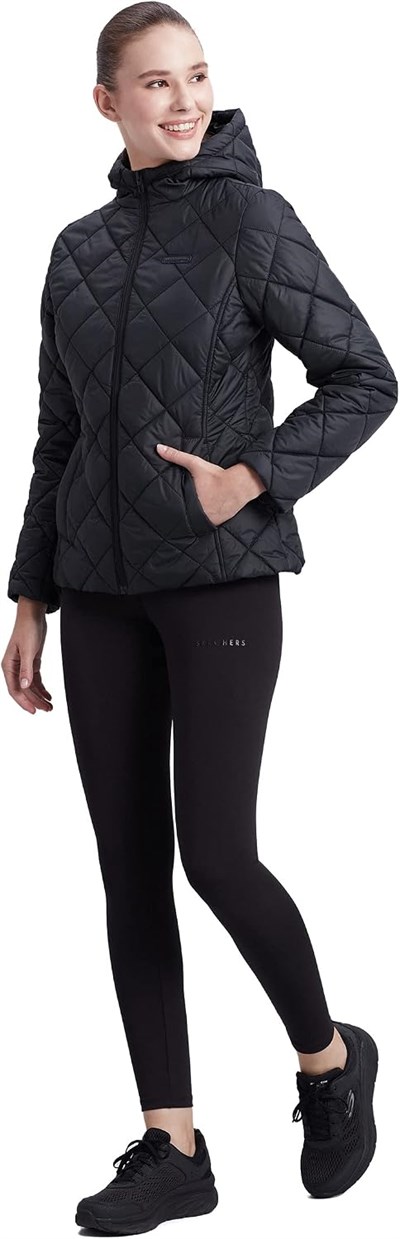 Skechers W Capitone Hooded Jacket Kadın