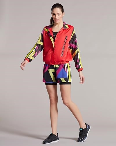 Skechers W Capsule Coll. Big logo Full Zip Jacket Kadın Kırmızı Fermuarlı Eşofman Üstü