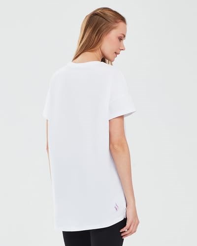 Skechers W Graphic Tee Crew Neck T-Shirt Tshirt Kadın