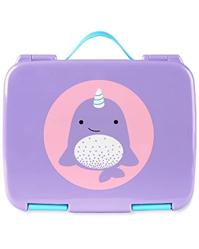Skip Hop Çocuklar Bento Beslenme Kutusu, Yaş 3+, Hayvanat Bahçesi Narwhal