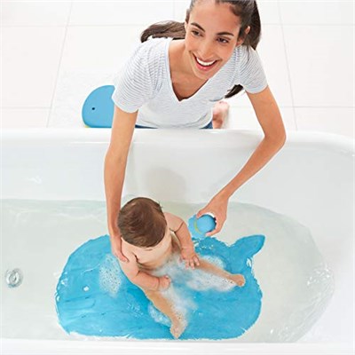 Skip Hop Kaymaz Banyo Güvenlik Paspası Mavi