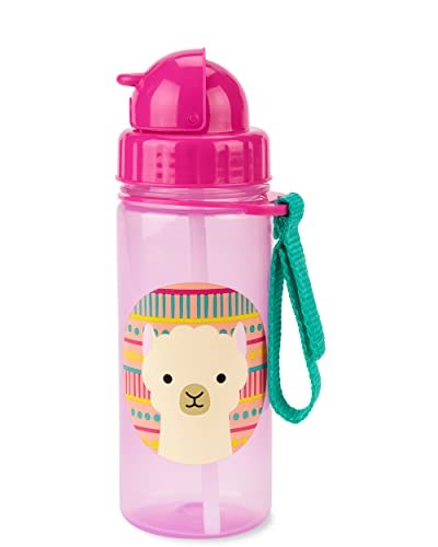 Skip Hop Samanlı Toddler Sippy Kupası, Hayvanat Bahçesi Hasır Şişe 13 oz, Lama - Seçenekler: Modern, Sippy Kupası Hasır Şişe