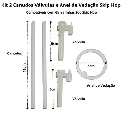 Skip Hop Zoo Pipetli Suluk Yedek Pipeti 9L865610