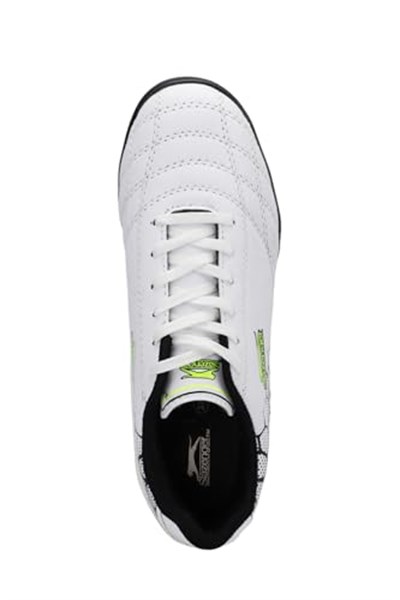 Slazenger DANGER I HS Futbol Erkek Çocuk Halı Saha Ayakkabı Beyaz/Yeşil