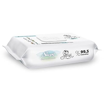 Sleepy Bio Natural Yenidoğan Islak Bebek Bakım Havlusu 24X40 Adet