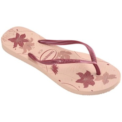 Slim Organic Pink Kadın Terlik
