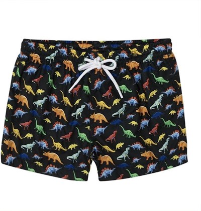 SlipStop Dino Short Mayo SİYAH Çocuk Mayo SİYAH 06-07