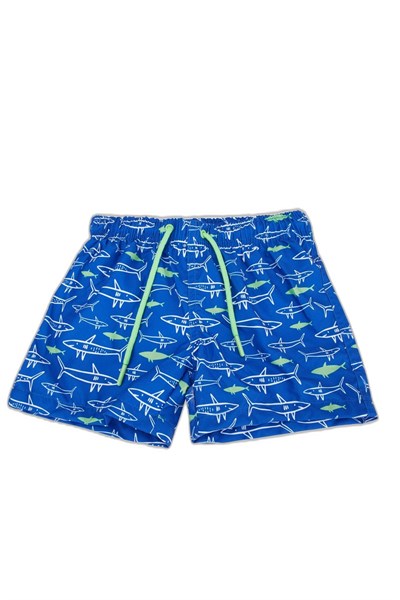 SlipStop Jaws Junior Short Mavi Çocuk Mayo Mavi 06-07