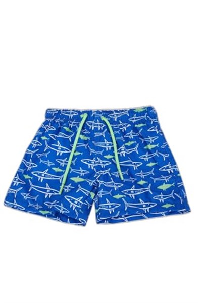 SlipStop Jaws Junior Short Mavi Çocuk Mayo Mavi 06-07