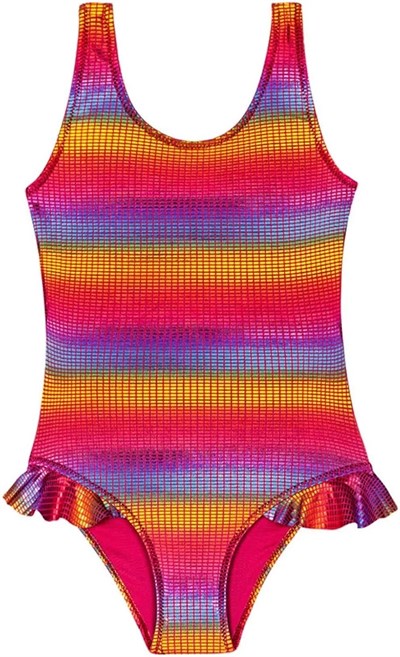 SlipStop Kendall Junior Swimsuit KIRMIZI Çocuk Mayo KIRMIZI 02-03