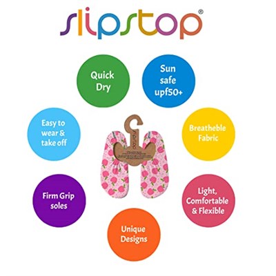 SlipStop Mela Pembe Çocuk Deniz Ayakkabısı Pembe 27-29