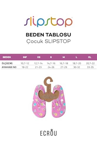 Slipstop Venice Kaydırmaz Havuz ve Deniz Ayakkabısı Kız Çocuk DENİZ AYAKKABISI SS2414000001