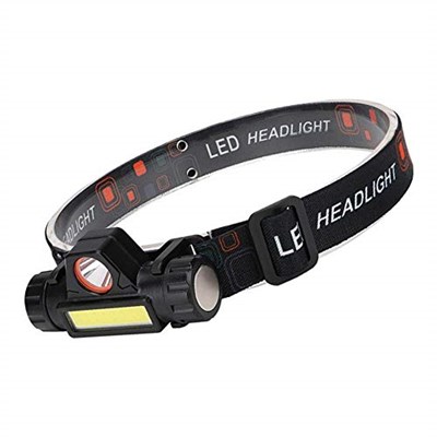 SM SunniMix 300 Lümen USB şarj edilebilir LED kafa lambası, ayarlanabilir alın lambası, güçlü dış mekan flaşı