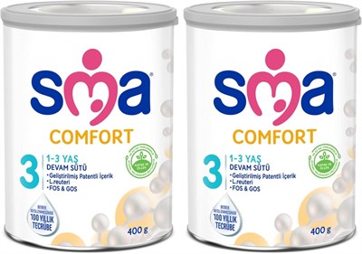 SMA Comfort 3 Devam Sütü (1-3 Yaş, 400 g)