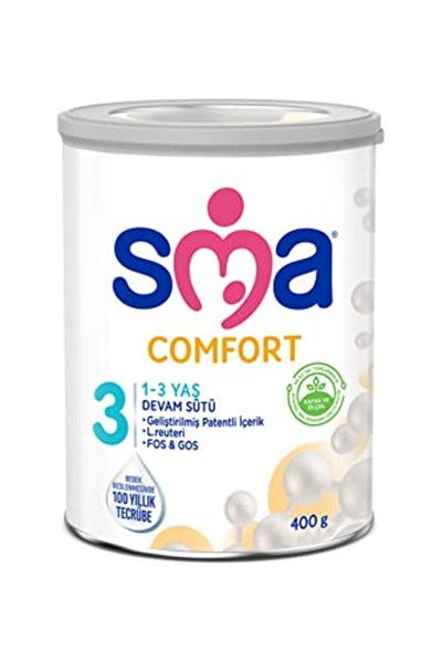 SMA Comfort 3 Devam Sütü (1-3 Yaş, 400 g)