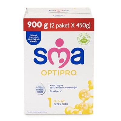 SMA Optipro 1 Devam Sütü 450 gr 2li 120112