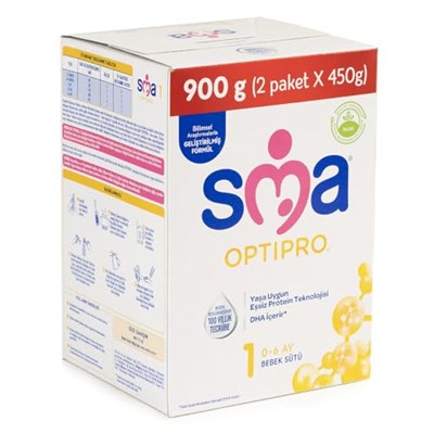 SMA Optipro 1 Devam Sütü 450 gr 2li 120112