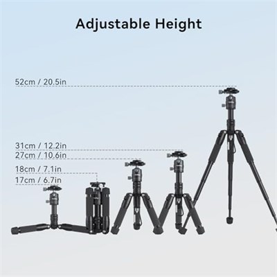 SmallRig 4289 VT-20 Aluminum Mini Tripod