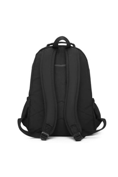Smart Bags Büyük Boy Sırt Çantası Krinkıl Kumaş 1215 01 Siyah