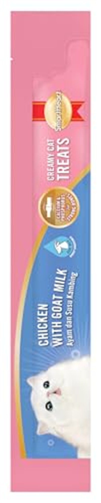 Smartheart Krema Kedi Ödülü Tavuk ile Keçi Sütü 4x15 gr