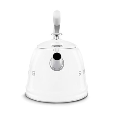 Smeg 50s Style Beyaz Set Üstü Düdüklü Kettle 2.3 lt