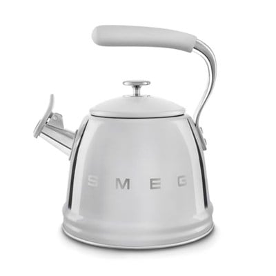 SMEG 50s Style Çelik Set Üstü Düdüklü Kettle 2.3 Lt