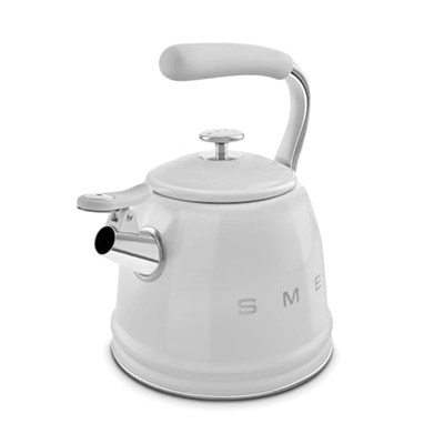 SMEG 50s Style Çelik Set Üstü Düdüklü Kettle 2.3 Lt