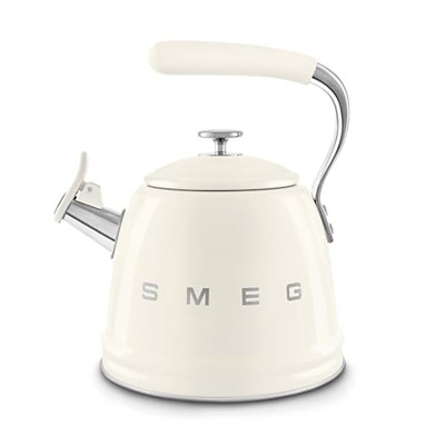 Smeg 50s Style Krem Set Üstü Düdüklü Kettle 2.3 lt