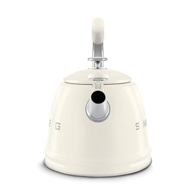 Smeg 50s Style Krem Set Üstü Düdüklü Kettle 2.3 lt