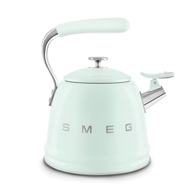 Smeg 50s Style Set Üstü Düdüklü Kettle Pastel Yeşil 2.3 lt