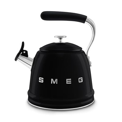 Smeg 50s Style Siyah Set Üstü Düdüklü Kettle 2.3 lt