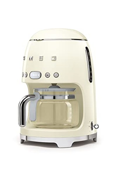 Smeg DCF02CREU Filtre Kahve Makinesi, Krem