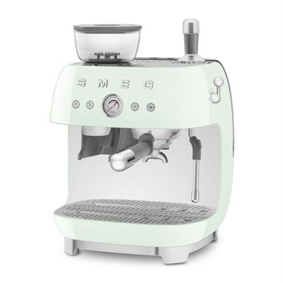 SMEG EGF03PGEU Espresso Makinesi, Değirmenli, Plastik, Pastel Yeşil