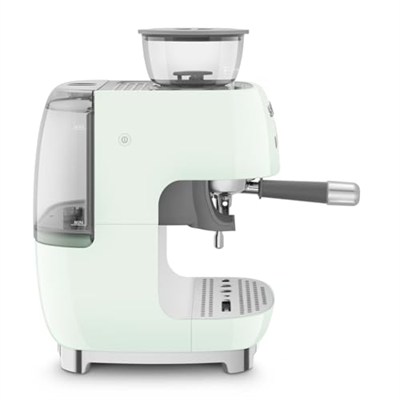 SMEG EGF03PGEU Espresso Makinesi, Değirmenli, Plastik, Pastel Yeşil