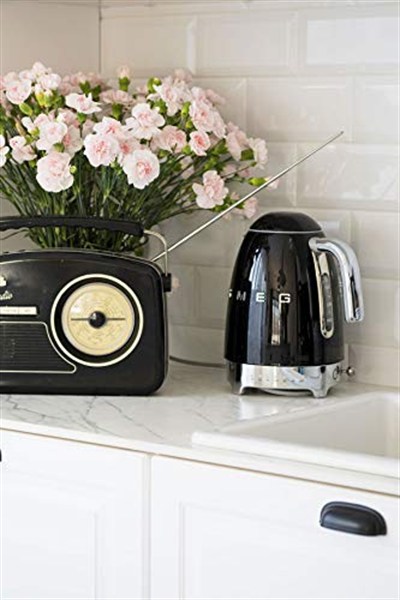 Smeg Klf04Bleu Su Isıtıcısı, 2400, Siyah,1,7 Litre