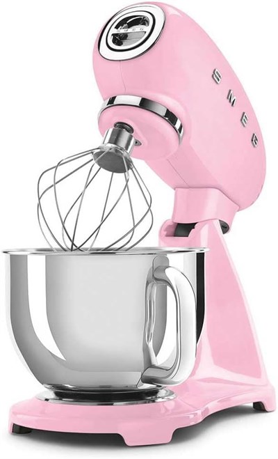 SMEG - Robot de Cozinha 800 W, Anni50, Total Rosa SMF03PKEU