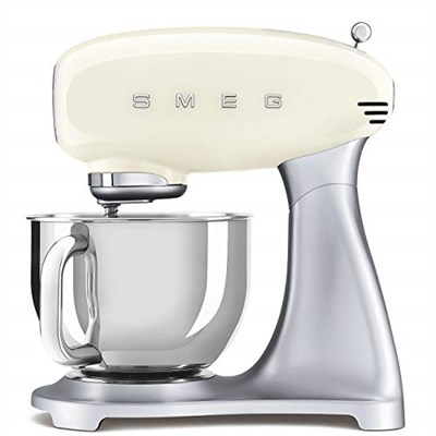 SMEG SMF02SVUK/PBUK/PGEU SMF02CREU 4,8 L mutfak robotu krem, 18/10 çelik