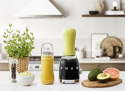SMEG Smoothie Blender Black Pbf01bleu