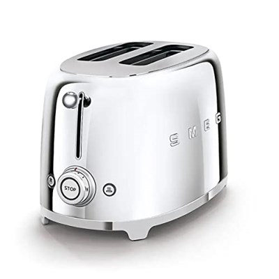 Smeg TSF01SSEU Ekmek Kızartma Makinesi 2x2, Krom