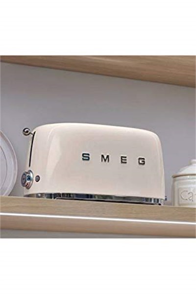 Smeg TSF02CREU Ekmek Kızartma Makinesi, Krem