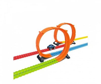 Smoby, 180912, Smoby FleXtreme Superlooping Oyun Seti, Büyütülebilir Set, Tamamlayıcı, Uzun Ray Parçaları, Spiral Sürüş, Smoby FleXtreme Superlooping Set