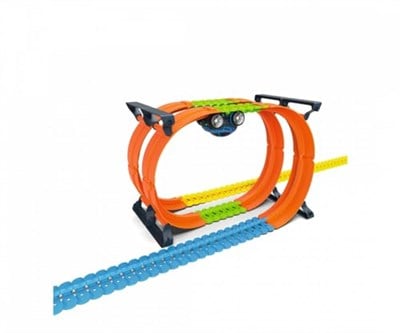 Smoby, 180912, Smoby FleXtreme Superlooping Oyun Seti, Büyütülebilir Set, Tamamlayıcı, Uzun Ray Parçaları, Spiral Sürüş, Smoby FleXtreme Superlooping Set