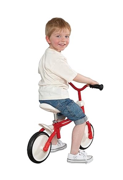 Smoby, 770400, Rookie Balance 2 Tekerlekli Denge Bisikleti, Sessiz Tekerlek, İlk Sürüş Eğlencesi, Rookie Balance Bike